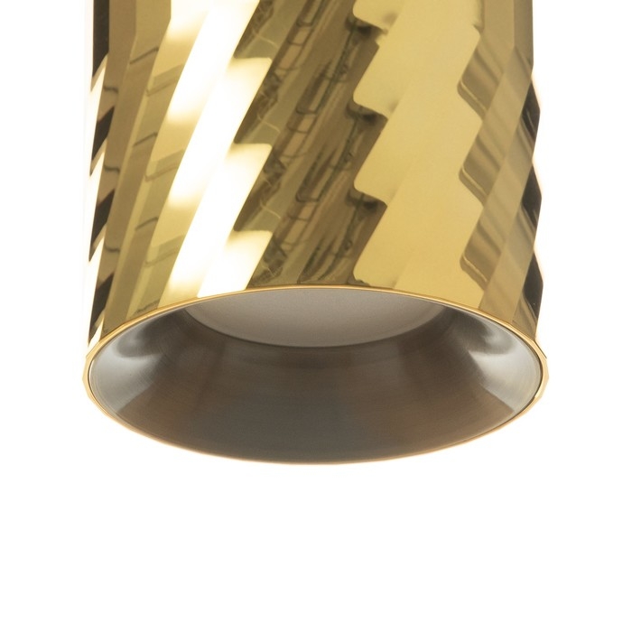 Светильник Светильник "Алисер" GU10 золото 7,5х7,5х13 см