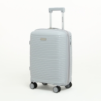 Чемодан малый 47 л (S) Bagvoyage, отдел на молнии, с расширением, кодовый замок, 4 колеса, цвет серый Чемодан малый 47 л (S) Bagvoyage, отдел на молнии, с расширением, кодовый замок, 4 колеса, цвет серый