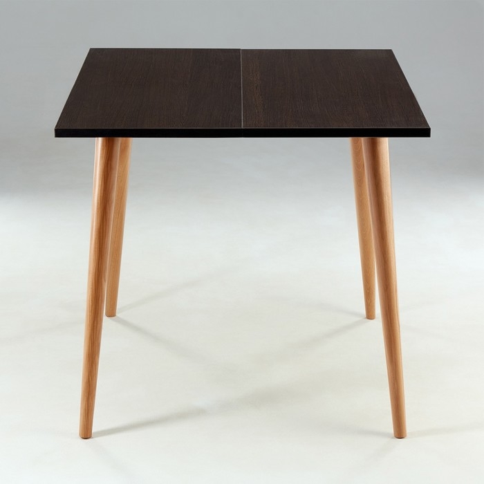 Стол раскладной квадратный, 800х800/1200х755, Дуб венге Стол раскладной квадратный, 800х800/1200х755, Дуб венге