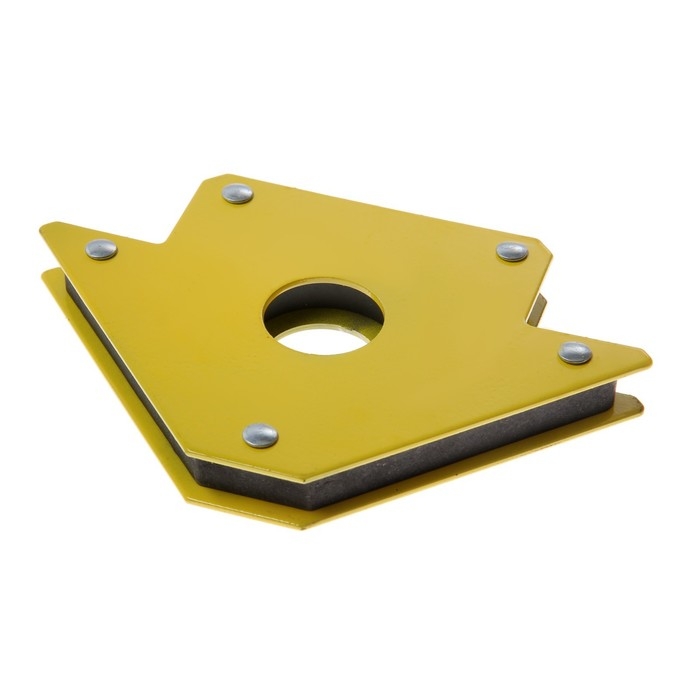 Магнитный угольник для сварки ТУНДРА, 45,90,135&deg;, усилие на отрыв 23 кг