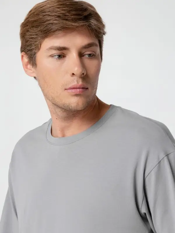 Футболка унисекс оверсайз Street Vibes, серая, размер XS/S