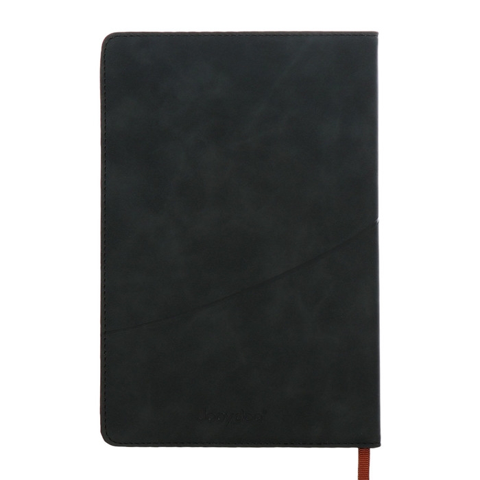 Ежедневник недатированный, А5, 140л, клетка, обл.кожзам, Стиль, синий