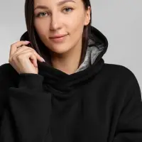 Худи Furry Oversize, черное, размер ХL/XXL