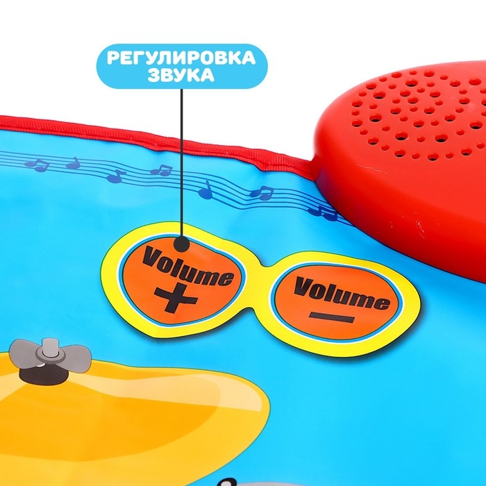 Музыкальный коврик «Барабаны», 55 × 43 см Музыкальный коврик «Барабаны», 55 × 43 см