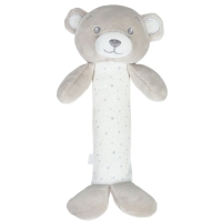 Пищалка - погремушка «Серый мишка», Крошка Я Пищалка - погремушка «Серый мишка», Крошка Я