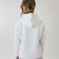 Худи детское Kirenga Kids 2.0, белое, 10 лет