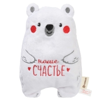 Игрушка грелка с вишневыми косточками «Медвежонок», Крошка Я Игрушка грелка с вишневыми косточками «Медвежонок», Крошка Я