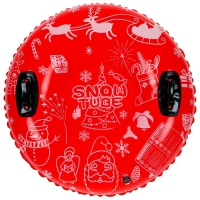 Тюбинг бескамерный надувной Winter Star, d=90 см Тюбинг бескамерный надувной Winter Star, d=90 см