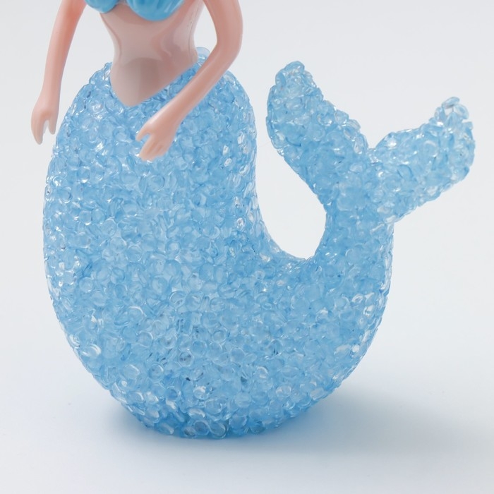 Ночник "Русалочка" LED RGB от батареек 3хLR44 МИКС 10х10х15,5см RISALUX