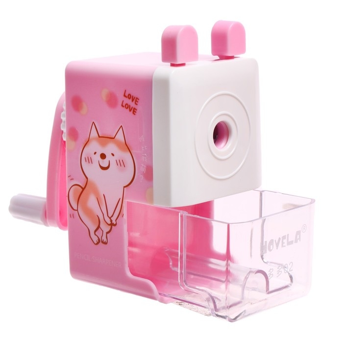 Точилка механическая с контейнером Точилка механическая с контейнером "Классика", МИКС