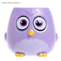 Набор для опытов &laquo;Пташки, выращиваем травку&raquo;, фиолетовый горшочек