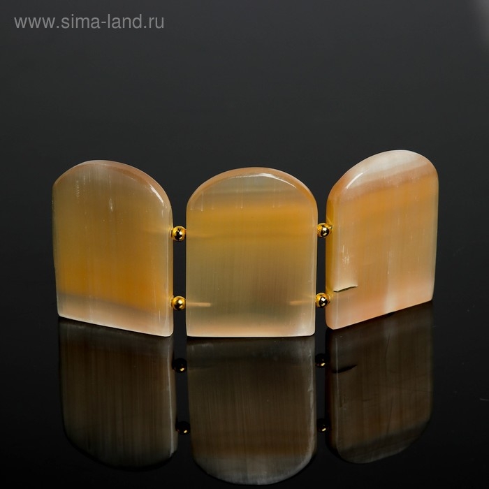 Триптих православный, 12×6,5×1 см, селенит Триптих православный, 12×6,5×1 см, селенит