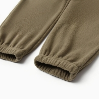 Брюки для девочки MINAKU: Fleece Soft, цвет светло-зелёный, рост 146 см