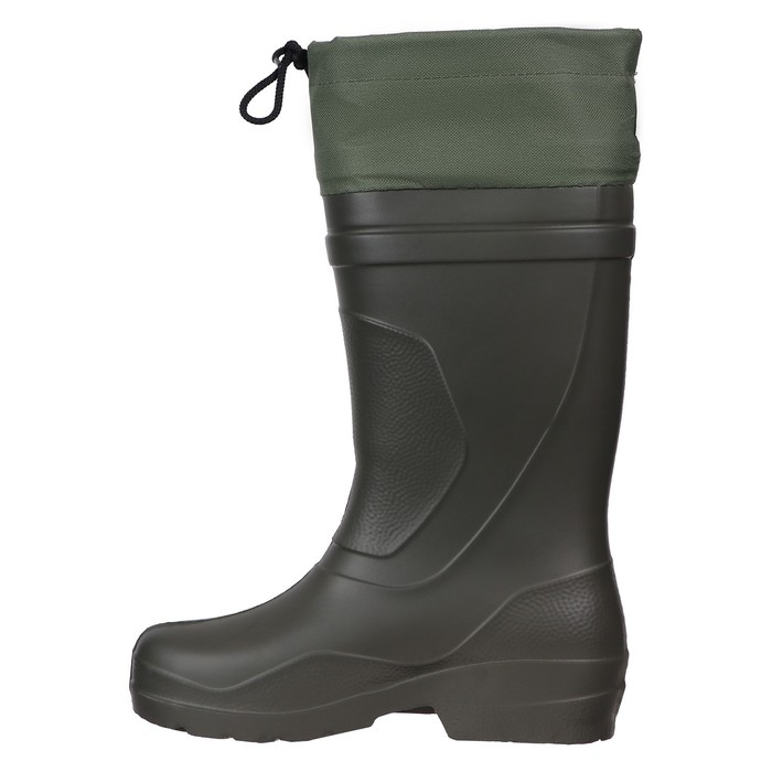 Сапоги мужские, цвет оливковый, размер 41