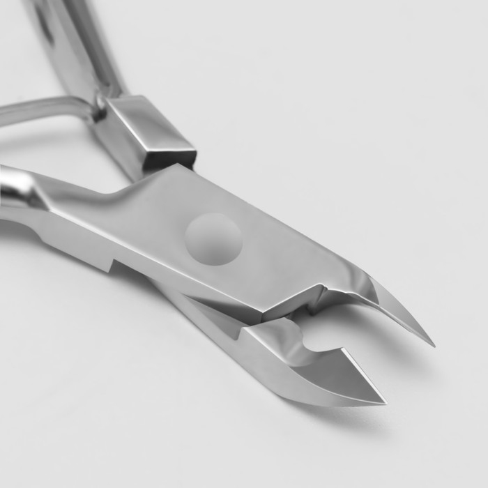 Кусачки маникюрные для кутикулы, 10 см, длина лезвия - 6 мм, на блистере, цвет серебристый, 101з Кусачки маникюрные для кутикулы, 10 см, длина лезвия - 6 мм, на блистере, цвет серебристый, 101з