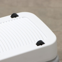 Ведро для уборки складное, 63&times;25&times;20 см (дно 53&times;17 см), цвет серый