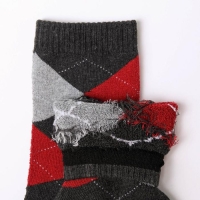 Носки мужские махровые, цвет тёмно-серый, размер 27-29 Носки мужские махровые, цвет тёмно-серый, размер 27-29