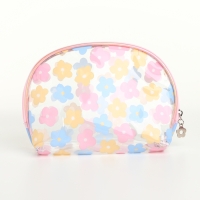 Набор косметичек 2 в 1 на молнии, цвет розовый