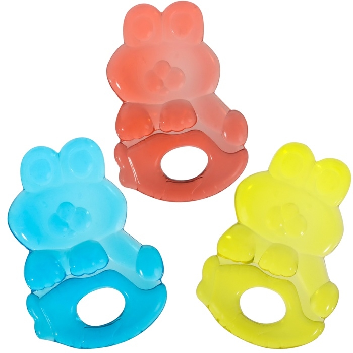 Прорезыватель охлаждающий с водой «Зайчик», цвет МИКС, Крошка Я Прорезыватель охлаждающий с водой «Зайчик», цвет МИКС, Крошка Я