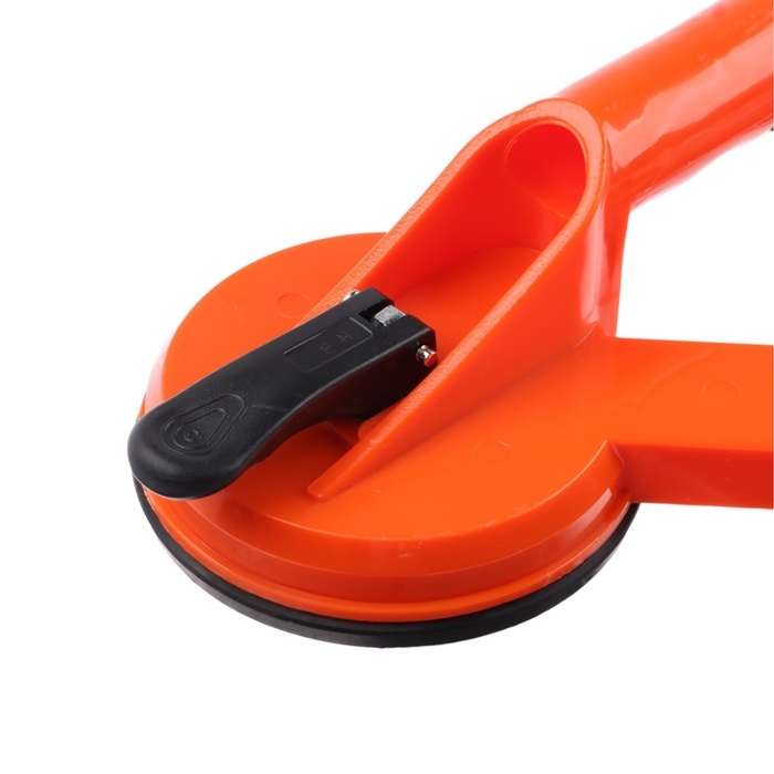 Вакуумная присоска тройная для вклейки стекол в авто, d 12 см, оранжевый Вакуумная присоска тройная для вклейки стекол в авто, d 12 см, оранжевый