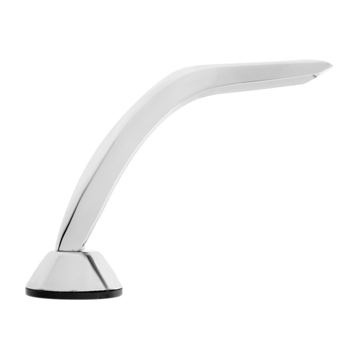 Опора мебельная гнутая OM002CR ТУНДРА, 120 мм, 1.2 мм, цвет хром Опора мебельная гнутая OM002CR ТУНДРА, 120 мм, 1.2 мм, цвет хром