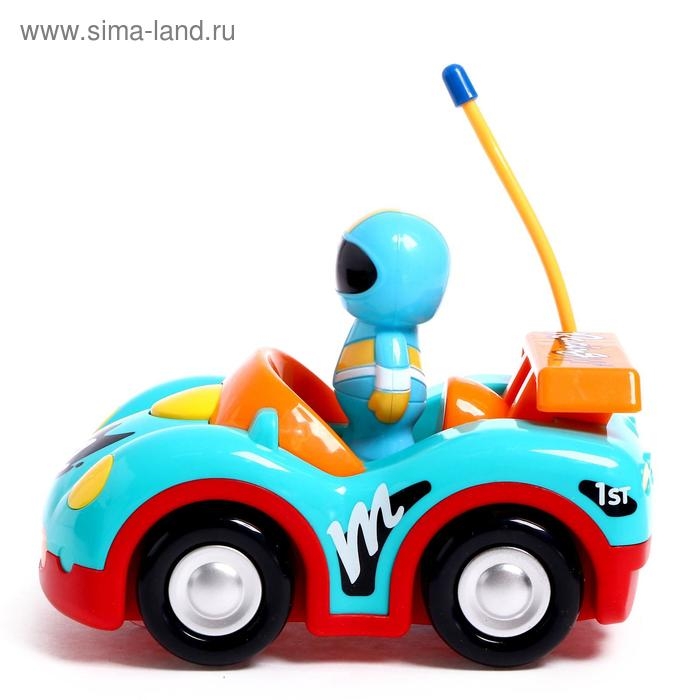 Машина радиоуправляемая &laquo;Гонка&raquo;, работает от батареек, МИКС