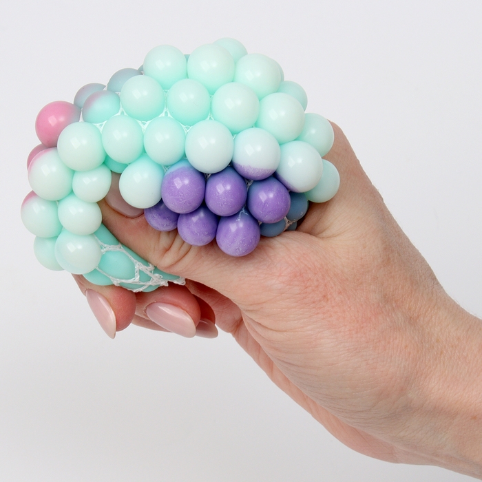 Антистресс сквиш мялка &laquo;Мишки&raquo;, с пастой, в шоубоксе