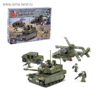 Конструктор &laquo;Поле сражения&raquo;, 683 детали