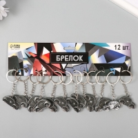 Брелок металл "Автомобиль" колёса крутятся 2,6х4,1 см Брелок металл "Автомобиль" колёса крутятся 2,6х4,1 см