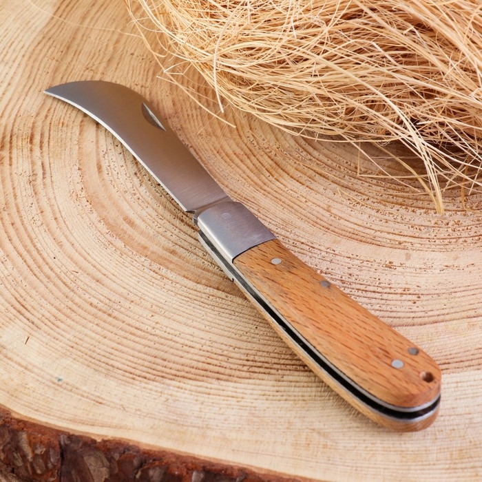 Нож складной Нож складной "Гаммал", клинок 76мм/2,5мм, рукоять дерево