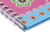 Записная книжка подарочная на замочке, А5, 50 листов, линия, "Бабочка", МИКС Записная книжка подарочная на замочке, А5, 50 листов, линия, "Бабочка", МИКС