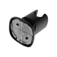 Держатель для душевой лейки ZEIN Z126, регулируемый, черный Держатель для душевой лейки ZEIN Z126, регулируемый, черный