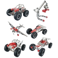 Конструктор металлический &laquo;Транспорт&raquo;, 6 вариантов сборки, 288 деталей