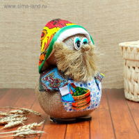 Оберег &laquo;Домовой Нафаня Банщик&raquo;, 15 см, микс