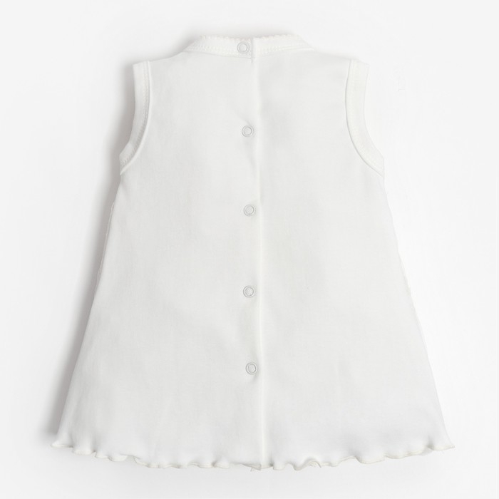 Набор: платье без рукавов и повязка Крошка Я, 3-6 мес, (62-68 см),100 % хлопок Набор: платье без рукавов и повязка Крошка Я, 3-6 мес, (62-68 см),100 % хлопок