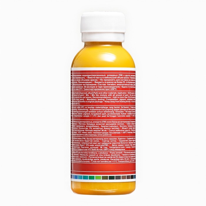 Колер № 02 "Палитра" золотисто-жёлтая 0,1 л