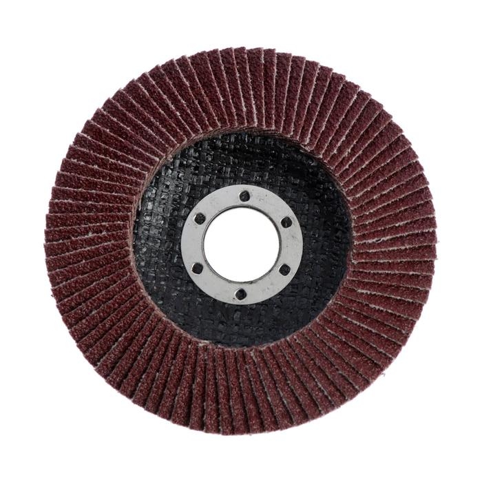 Круг лепестковый торцевой ТУНДРА, 115 х 22 мм, Р60 Круг лепестковый торцевой ТУНДРА, 115 х 22 мм, Р60