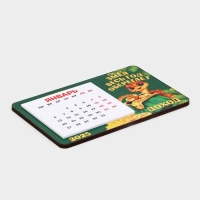 Магнит новогодний дерево с календарем «Новый год: Змея оберегает», 7 х 11 см Магнит новогодний дерево с календарем «Новый год: Змея оберегает», 7 х 11 см