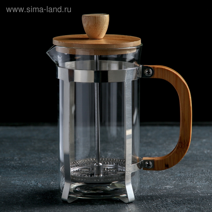 Чайник заварочный френч - пресс «Эко», 600 мл Чайник заварочный френч - пресс «Эко», 600 мл