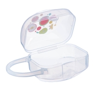 Контейнер для хранения и стерилизации детских сосок и пустышек «Фрукты» Контейнер для хранения и стерилизации детских сосок и пустышек «Фрукты»