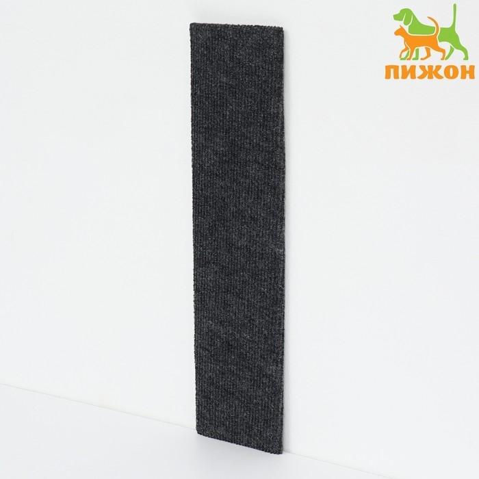 Когтеточка Когтеточка "Пижон", ковролин, 45 х 10 см, серая