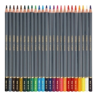 Карандаши акварельные Гамма "Студия" 24 цвета, грифель 3.8 мм, картонная коробка, 110822_24 Карандаши акварельные Гамма "Студия" 24 цвета, грифель 3.8 мм, картонная коробка, 110822_24