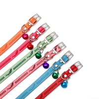 Ошейник мягкий с бубенчиком "Рыбки", 31 х 1, микс цветов Ошейник мягкий с бубенчиком "Рыбки", 31 х 1, микс цветов