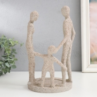 Сувенир полистоун подставка "Песочные люди. Семейный круг" d-8,5 см 24,5х14х14 см Сувенир полистоун подставка "Песочные люди. Семейный круг" d-8,5 см 24,5х14х14 см