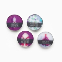 Новогодние свечи чайные «Новый год: Осталось всего лишь..», без аромата, набор 4 шт, диам. 3,7 см Новогодние свечи чайные «Новый год: Осталось всего лишь..», без аромата, набор 4 шт, диам. 3,7 см