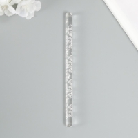 Скалка для творчества акрил "Цветочная полянка"16х1 см Скалка для творчества акрил "Цветочная полянка"16х1 см