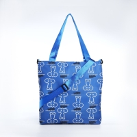 Шопер на молнии, цвет синий Шопер на молнии, цвет синий