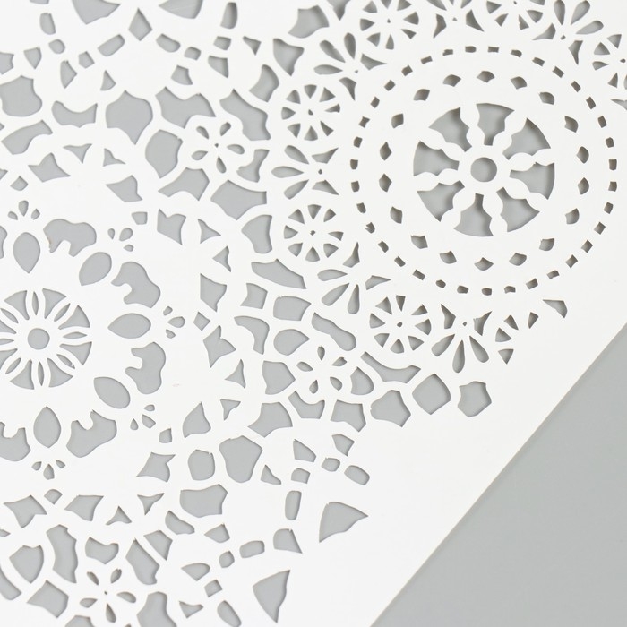 Трафарет "Цветочный орнамент" 15х15 см