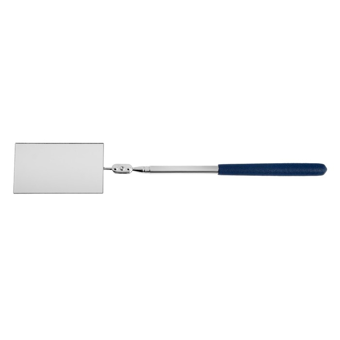 Зеркало телескопическое прямоугольное ТУНДРА, размер 50 х 90 мм, 310 - 480 мм Зеркало телескопическое прямоугольное ТУНДРА, размер 50 х 90 мм, 310 - 480 мм