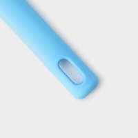 Ложка Доляна &laquo;Люкс&raquo;, 28&times;6,5&times;2 см, цвет голубой